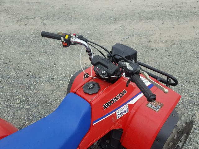 JH3TE0506GC141738 - 1986 HONDA TRX125 RED photo 5