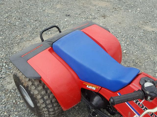 JH3TE0506GC141738 - 1986 HONDA TRX125 RED photo 6