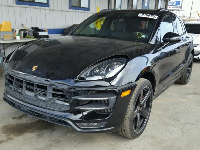 WP1AF2A51FLB47409 - 2015 PORSCHE MACAN TURB BLACK photo 2