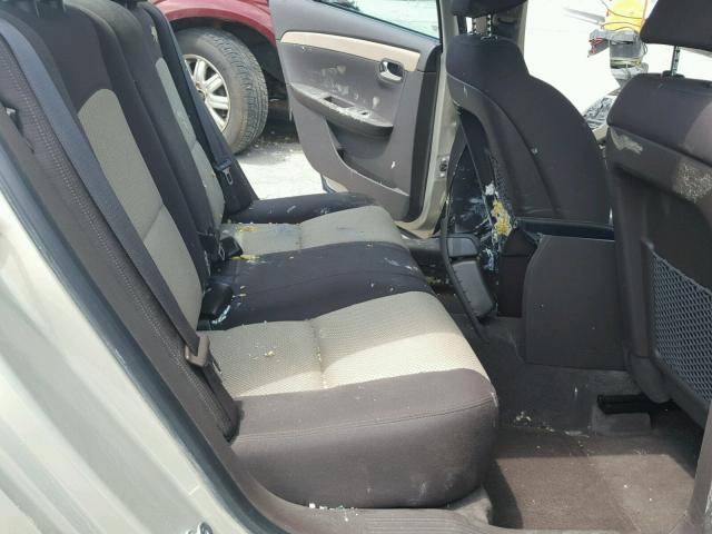 1G1ZC5E18BF348828 - 2011 CHEVROLET MALIBU 1LT 棕色 照片 6