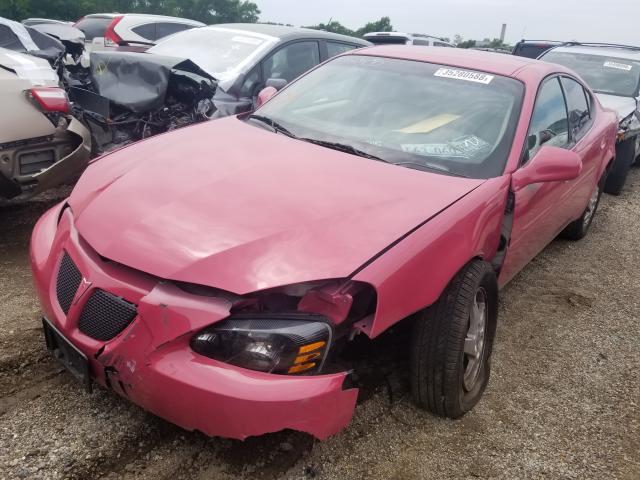 2G2WP522X41118895 - 2004 PONTIAC GRAND PRIX PINK photo 2