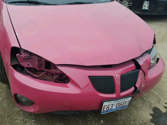 2G2WP522X41118895 - 2004 PONTIAC GRAND PRIX PINK photo 9
