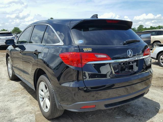 5J8TB3H35FL018784 - 2015 ACURA RDX BASE BLACK photo 3