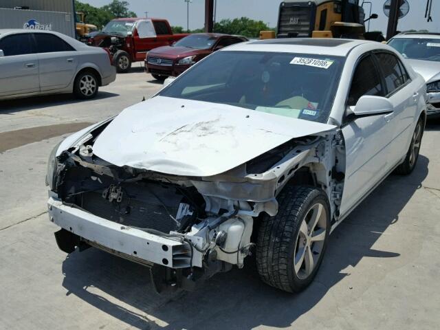 1G1ZJ57B49F187688 - 2009 CHEVROLET MALIBU 2LT WHITE photo 2