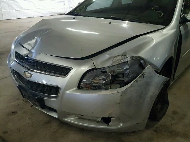 1G1ZH57B994109950 - 2009 CHEVROLET MALIBU 1LT 银色 照片 9