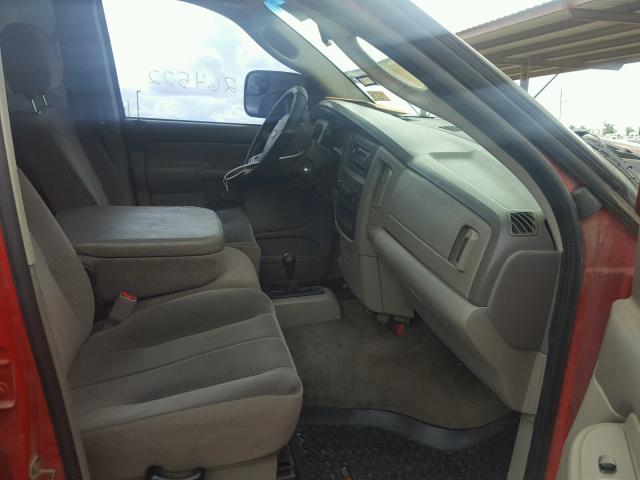 3D7KS28C35G788827 - 2005 DODGE RAM 2500 S Կարմիր լուսանկար 5