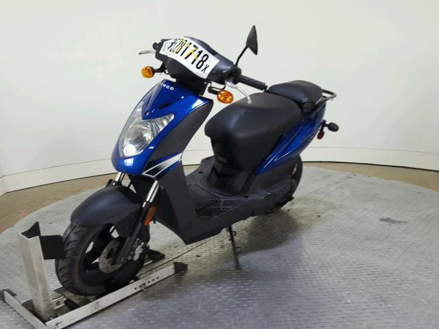 LC2U6A039DC000807 - 2013 KYMCO USA INC AGILITY 50 BLUE photo 4