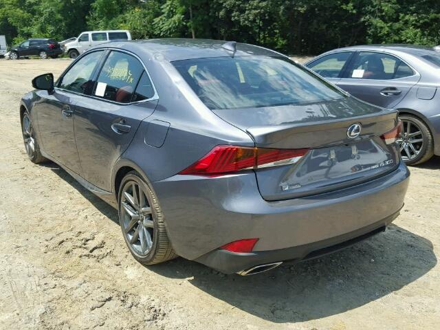 JTHCM1D21H5018927 - 2017 LEXUS IS 300 GRAY photo 3