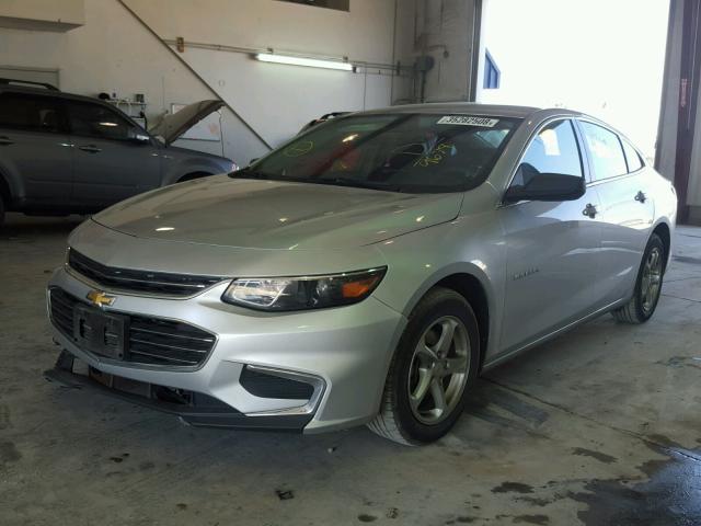 1G1ZB5ST4GF289678 - 2016 CHEVROLET MALIBU LS 银色 照片 2
