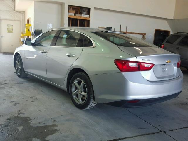 1G1ZB5ST4GF289678 - 2016 CHEVROLET MALIBU LS 银色 照片 3