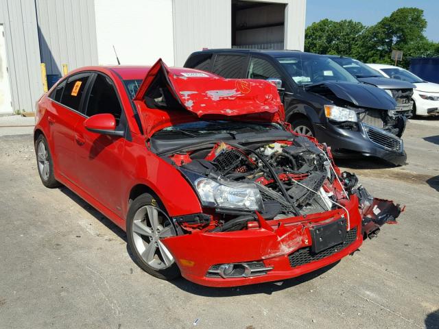 1G1PE5SB2E7335604 - 2014 CHEVROLET CRUZE LT RED photo 1