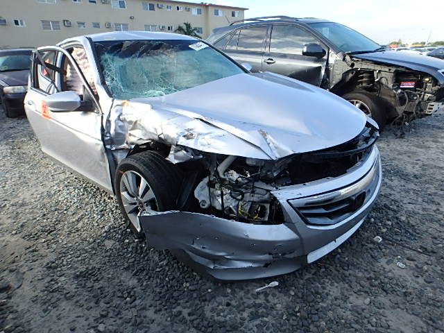 1HGCS1B36BA000765 - 2011 HONDA ACCORD LX- SILVER photo 1