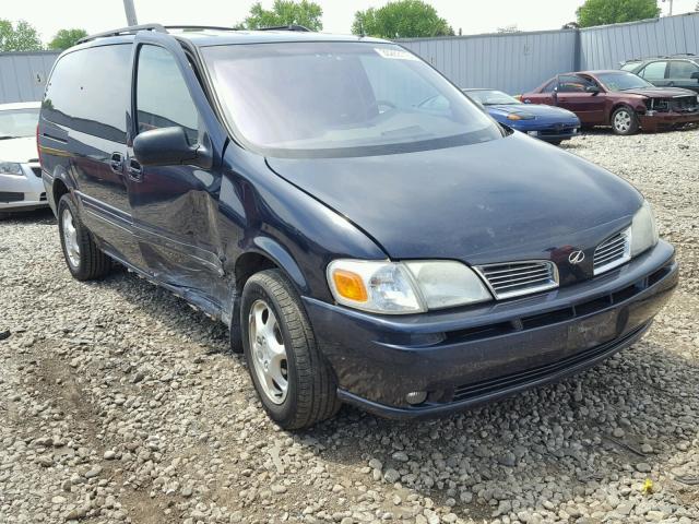 1GHDX03E41D272804 - 2001 OLDSMOBILE SILHOUETTE BLUE photo 1