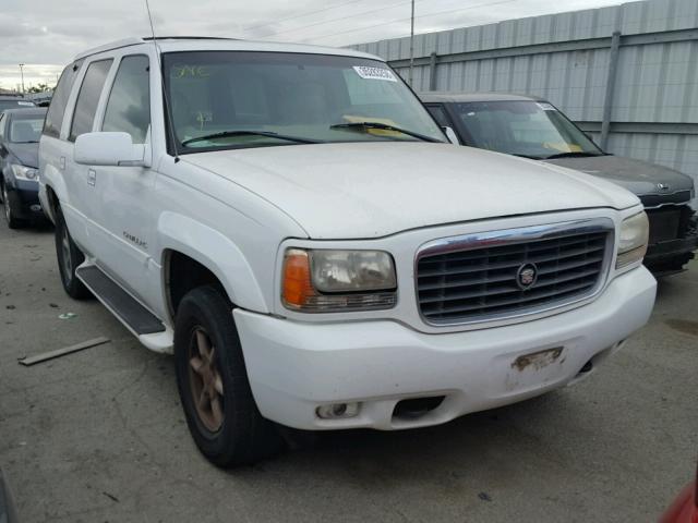 1GYEK13R4XR413863 - 1999 CADILLAC ESCALADE WHITE photo 1