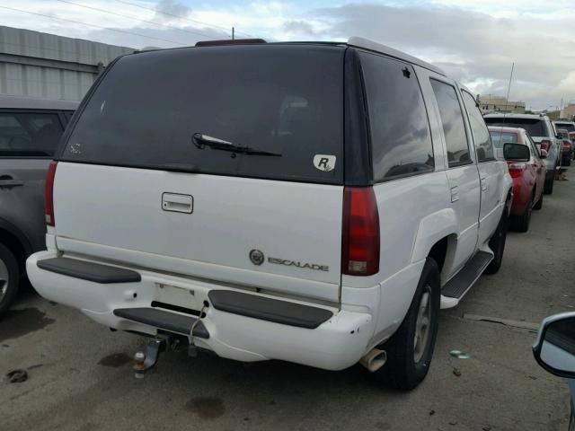 1GYEK13R4XR413863 - 1999 CADILLAC ESCALADE WHITE photo 4