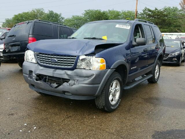 1FMZU62KX4UB71040 - 2004 FORD EXPLORER X BLUE photo 2