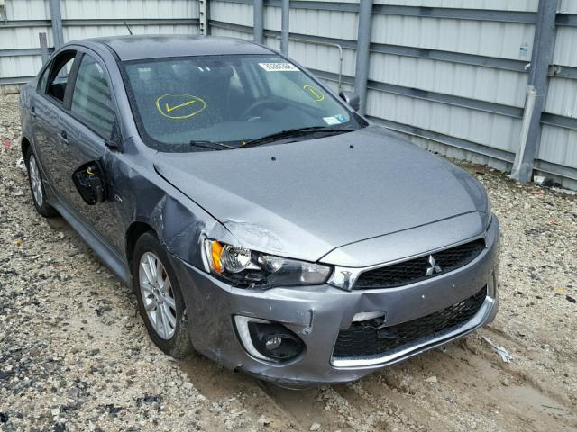 JA32U2FU6GU007359 - 2016 MITSUBISHI LANCER ES GRAY photo 1