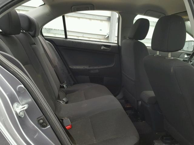 JA32U2FU6GU007359 - 2016 MITSUBISHI LANCER ES GRAY photo 6