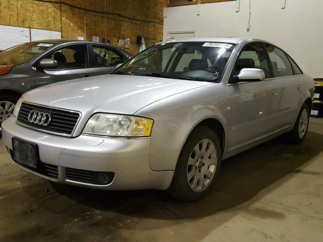 WAULT64B93N056350 - 2003 AUDI A6 3.0 QUA GRAY photo 2