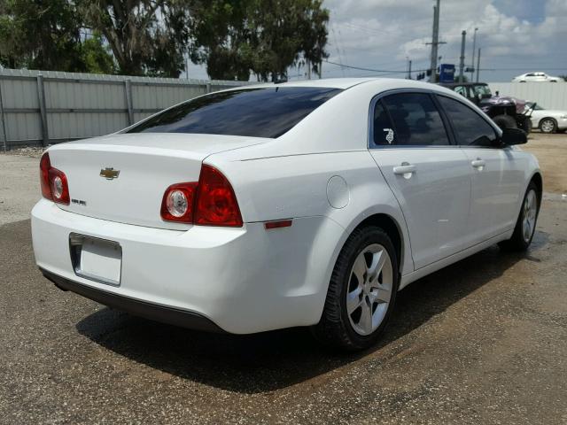 1G1ZB5EB4AF299055 - 2010 CHEVROLET MALIBU LS 白色 照片 4