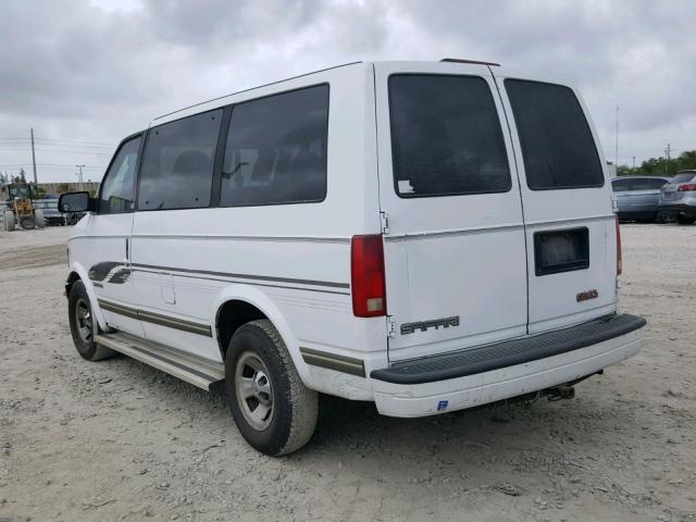 1GKDM19W0VB532870 - 1997 GMC SAFARI XT WHITE photo 3