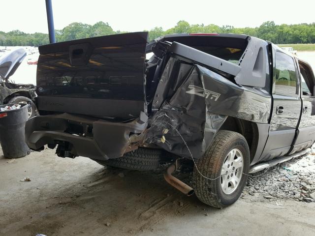 3GNEC13T03G324209 - 2003 CHEVROLET AVALANCHE BLACK photo 10