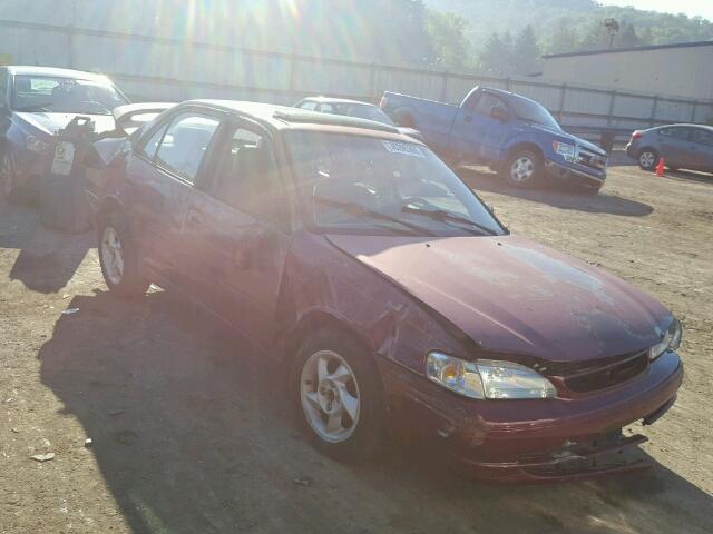 1NXBR18E0WZ095046 - 1998 TOYOTA COROLLA VE BURGUNDY photo 1