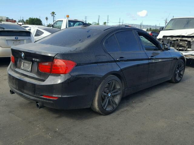 WBA3A9C5XDF477234 - 2013 BMW 335 I BLACK photo 4