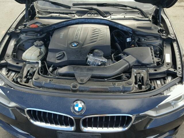 WBA3A9C5XDF477234 - 2013 BMW 335 I BLACK photo 7