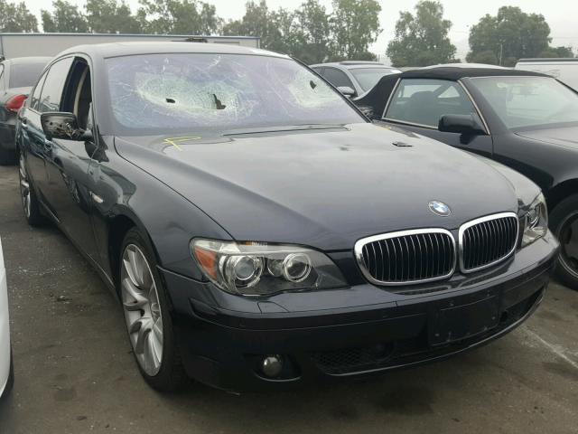 WBAHN03587DD98685 - 2007 BMW 760 LI BLACK photo 1