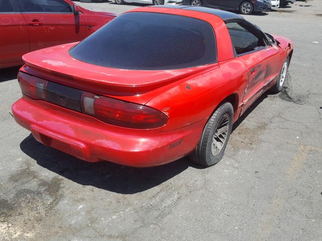 2G2FS22K0T2208532 - 1996 PONTIAC FIREBIRD RED photo 4