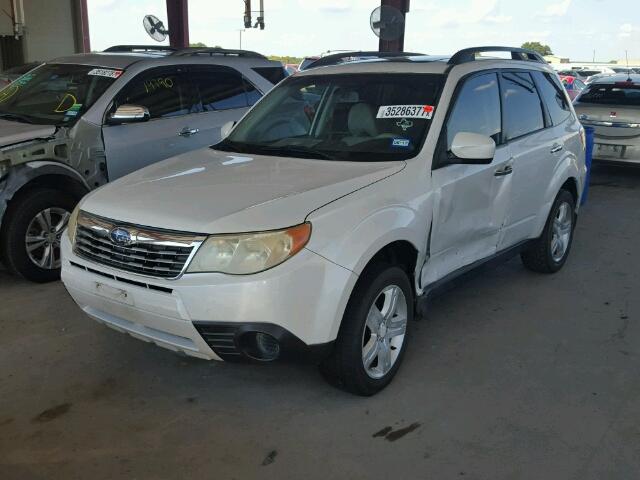 JF2SH63669H701629 - 2009 SUBARU FORESTER 2 WHITE photo 2