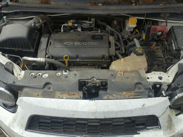 1G1JA5SH5C4133327 - 2012 CHEVROLET SONIC LS 白色 照片 7