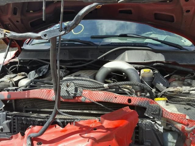 3D7KU28C04G152441 - 2004 DODGE RAM 2500 S RED photo 7