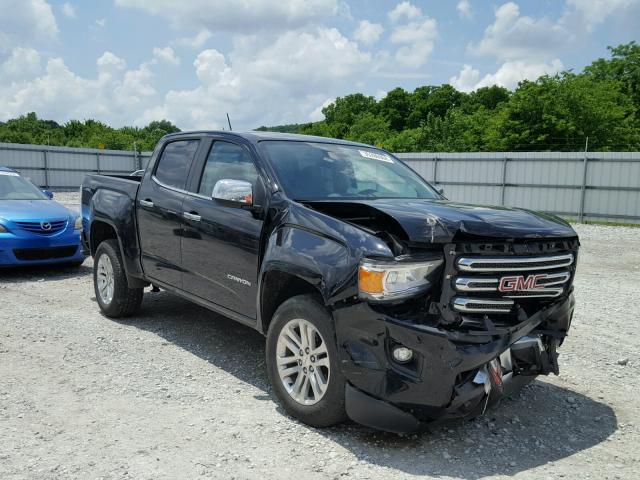 1GTG6DE37G1114041 - 2016 GMC CANYON SLT BLACK photo 1