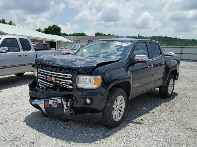 1GTG6DE37G1114041 - 2016 GMC CANYON SLT BLACK photo 2