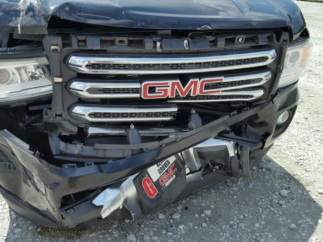 1GTG6DE37G1114041 - 2016 GMC CANYON SLT BLACK photo 9