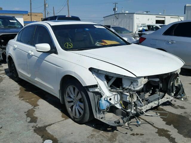 1HGCP2F86CA040858 - 2012 HONDA ACCORD EXL WHITE photo 1