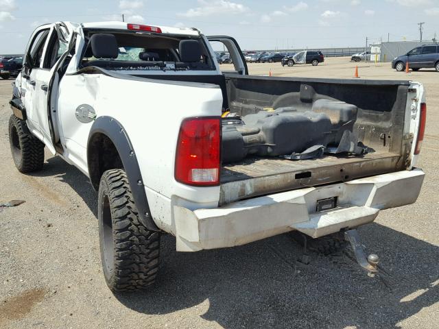 3C6UD5HLXCG212395 - 2012 DODGE RAM 2500 S თეთრი ფოტო 1