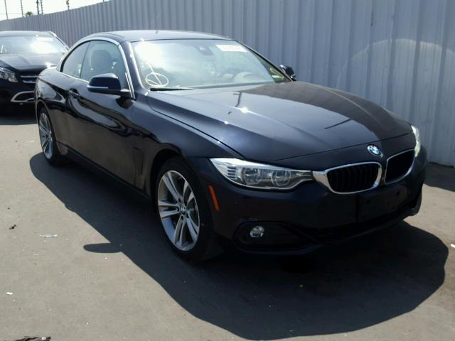 WBA3T7C58G5A38710 - 2016 BMW 435 XI BLUE photo 1