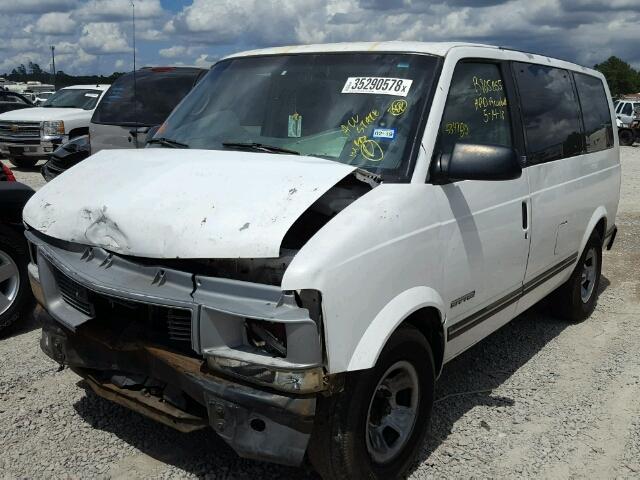 1GKDM19W3VB527081 - 1997 GMC SAFARI XT WHITE photo 2