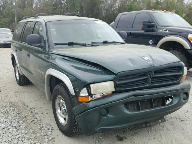 1B4HR28Y5XF586388 - 1999 DODGE DURANGO GREEN photo 1