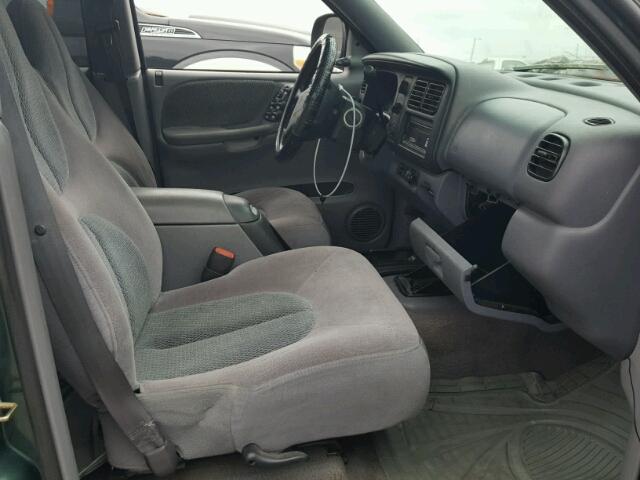 1B4HR28Y5XF586388 - 1999 DODGE DURANGO GREEN photo 5