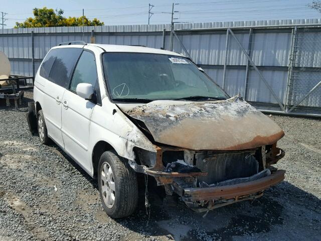 2HKRL18922H537708 - 2002 HONDA ODYSSEY EX WHITE photo 1