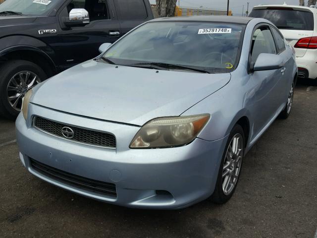 JTKDE167970146929 - 2007 TOYOTA SCION TC BLUE photo 2