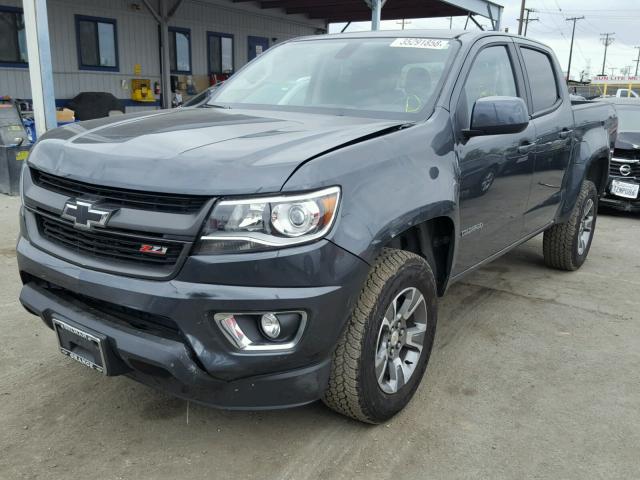 1GCGSDEN6H1235447 - 2017 CHEVROLET COLORADO Z GRAY photo 2