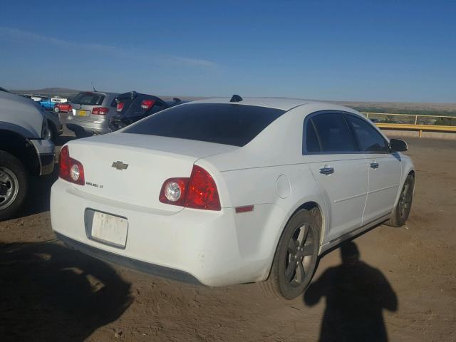 1G1ZC5E01CF189627 - 2012 CHEVROLET MALIBU 1LT 白色 照片 4