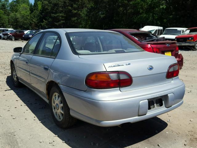1G1NE52M7W6152750 - 1998 CHEVROLET MALIBU LS SILVER photo 3