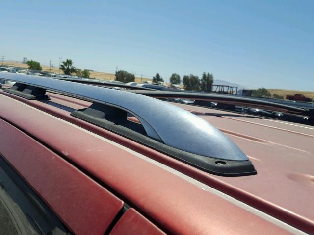 5LMPU28A1XLJ39289 - 1999 LINCOLN NAVIGATOR წითელი ფოტო 10