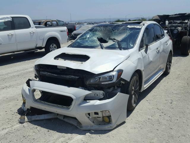 JF1VA1J60H9824198 - 2017 SUBARU WRX LIMITE WHITE photo 2